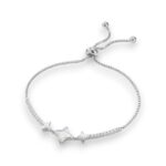 Armbänder STERNZAUBER Schiebeverschluß Silber