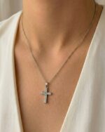 Anhänger KREUZ Silber – Bild 2